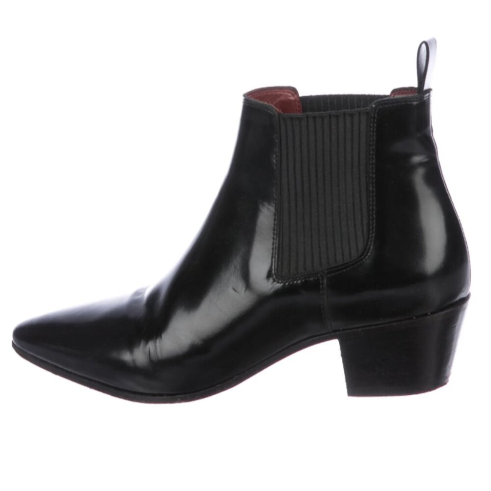 Maje Leather Ankle Boots Size: 10 | IT 40